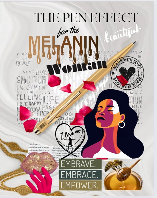 The Pen Effect for the Melanin Woman