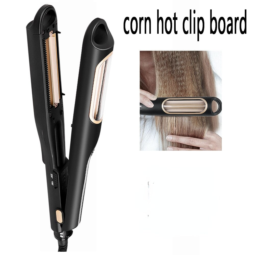 Corrugation Flat Iron Automatic Hair Curler Curling Irons Professional Straightener Curly Iron Tongs Hair