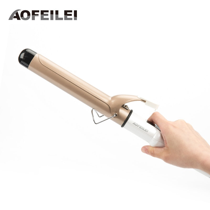 Ceramic Bubble Curling Iron