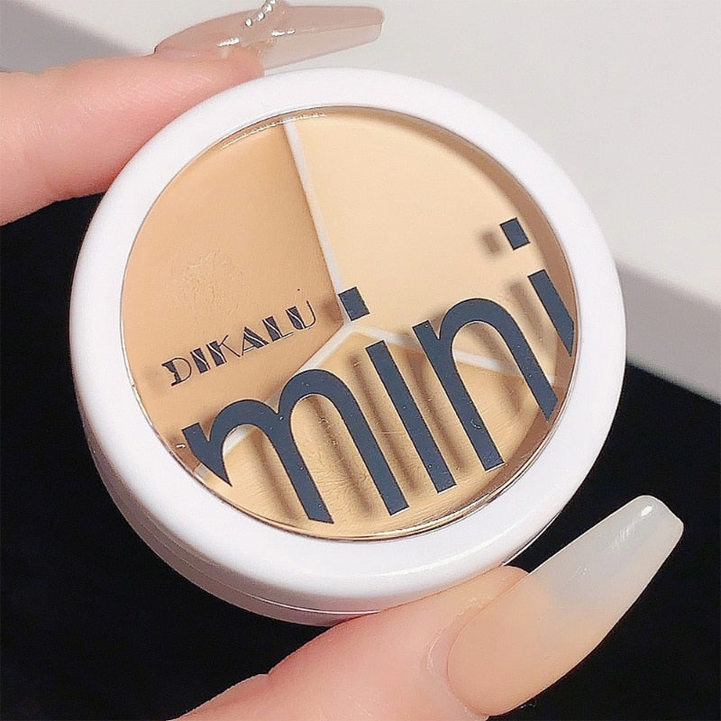Three-color concealer