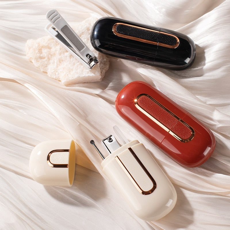 Light Luxury Portable Mini Nail Clipper Set