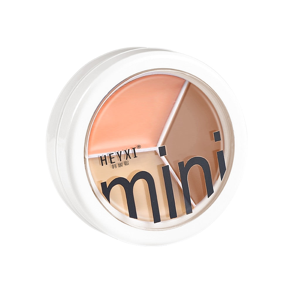 Three-color concealer
