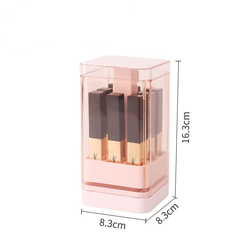 Press-lifting Lipstick Storage Box Auto Lift Lipstick Holder